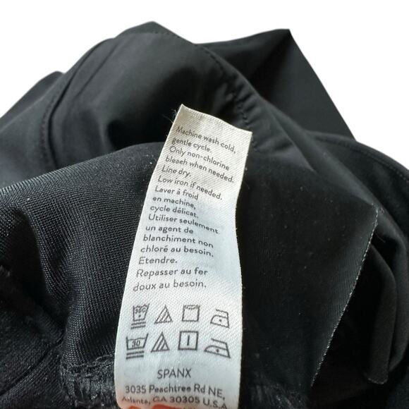 SPANX Black The Perfect Ponte Ankle Pant Women's Size Medium Slimming Career - Picture 11 of 11
